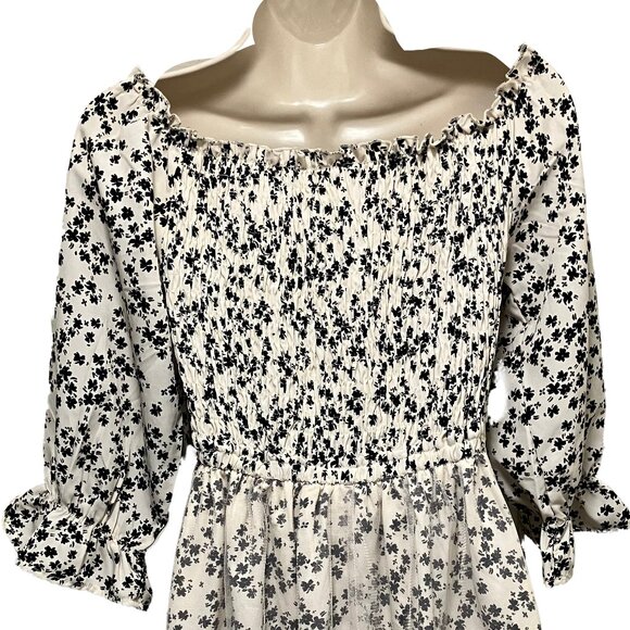 NWT Pumpkin Port Off the Shoulder Maxi Dress Size: Medium - Picture 5 of 9